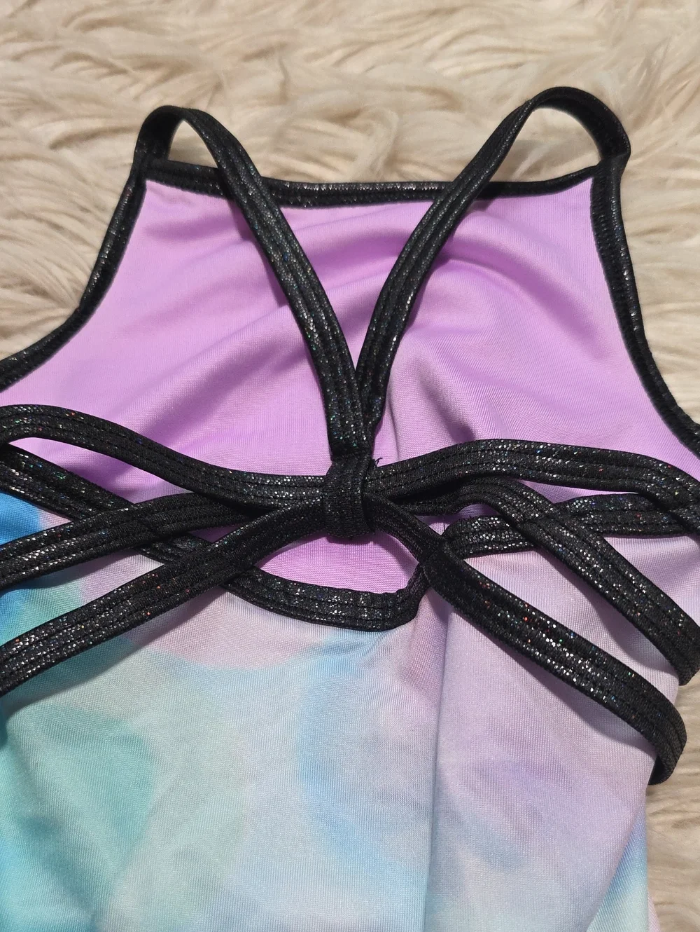 NWOT Justice Dance/gymnastics Leotard- XS Or 5/6